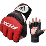 GRAPPLING GLOVE NEW MODEL GGRF-12 RED-M - RED,MEDIUM