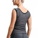 SWEAT VEST WOMEN'S W2 GREY-XL - GREY,XL