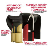 BOXING GLOVES MARK PRO SPARRING TRI LIRA 2 GOLDEN-10OZ - 10oz