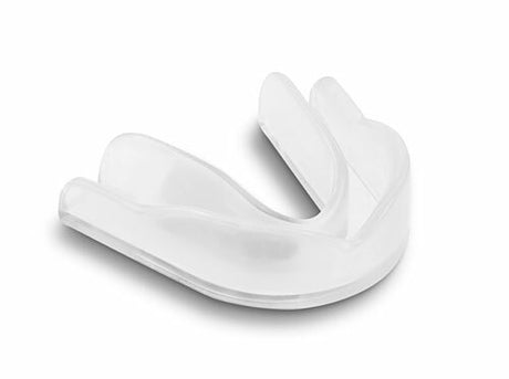 Kicksport Mouth Guard with Case - Single SENIOR (KSMGSS) - Clear Mint