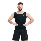 SWEAT VEST MENS M1 BLACK-2XL - BLACK,2XL