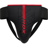 GROIN GUARD REX F6 MATTE RED-L - LARGE