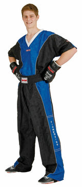 T-Shirt zum Kickboxen „Kickboxjacke Kickboxing“ - Blue/Black,130cm