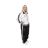 HAYASHI Fitness Suit - ADULT - White/Black (8811) - 160cm S - 160cm S