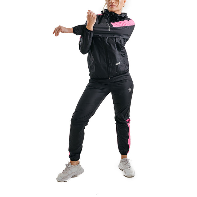 CLOTHING SAUNA SUIT H1 PINK-M - PINK,MEDIUM