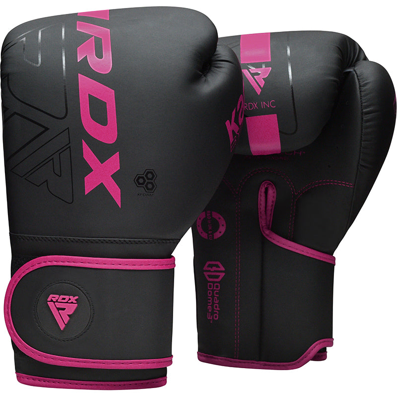 BOXING GLOVES F6 MATTE PINK-12OZ - 12OZ