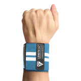 GYM WRIST WRAP W4S SKY BLUE 18"-S - SKY BLUE,SMALL