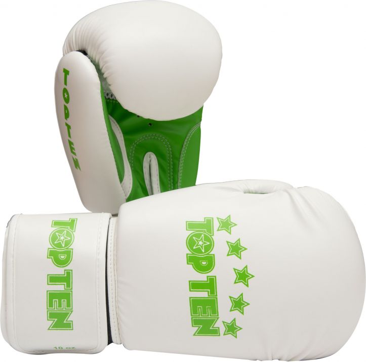 Boxing gloves "R2M 2016" - White-Green