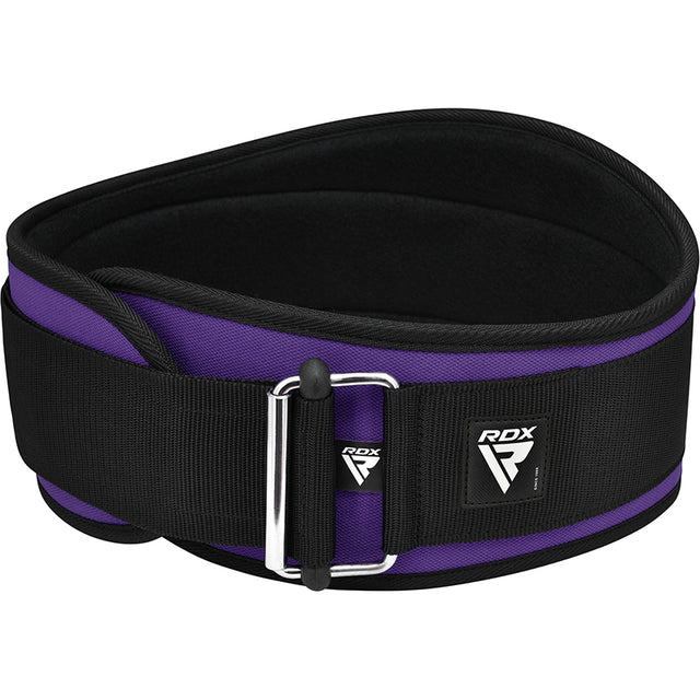 WEIGHT LIFTING BELT EVA CURVE RX3 PURPLE-m - PURPLE,MEDIUM