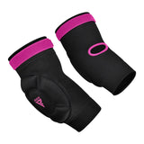 HOSIERY ELBOW FOAM BLACK/PINK-S - BLACK/PINK,SMALL