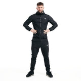 CLOTHING SAUNA SUIT H2 BLACK PLUS-L - BLACK,LARGE