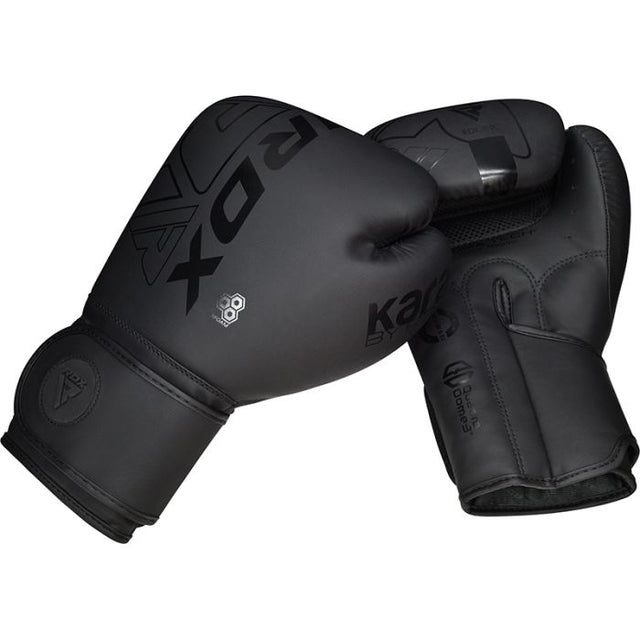 BOXING GLOVES F6 MATTE BLACK-14OZ - 14OZ