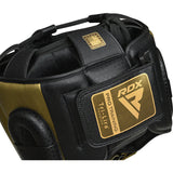 HEAD GUARD MARK PRO TRAINING TRI LIRA 2 GOLDEN-L - Large