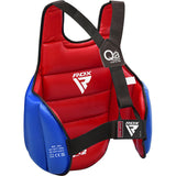 SEMI CONTACT CHEST GUARD SCC-T2 RED/BLUE-S/M - RED/BLUE,S/M