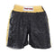 Shorts „Simple Stripe“ - Black/Gold,Large