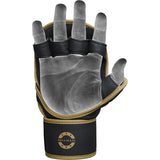 GRAPPLING GLOVES SHOOTER F6 MATTE GOLDEN PLUS-L/XL - L/XL