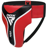 GROIN GUARD AURA PLUS T-17 RED/BLACK-S+ - Small