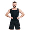 SWEAT VEST MENS M1 BLACK-4XL - BLACK,4XL