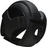 HEAD GUARD F6 MATTE BLACK-L - LARGE