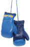 TOP TEN Mini Boxing Gloves (922) Black/Blue/Red/Gold/Silver - Black - Black