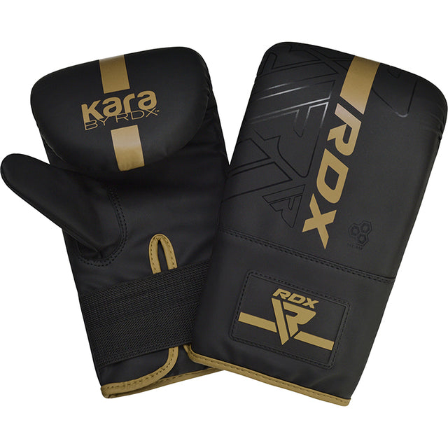 BOXING BAG MITTS F6 MATTE GOLDEN - GOLDEN