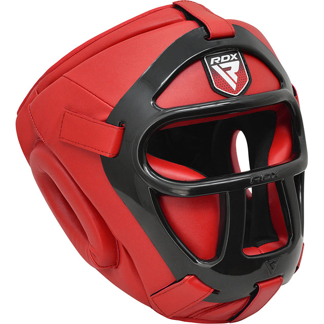 HEAD GUARD GRILL T1 FULL RED-L - RED,LARGE