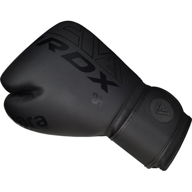 BOXING GLOVES F6 MATTE BLACK-10OZ - 10OZ