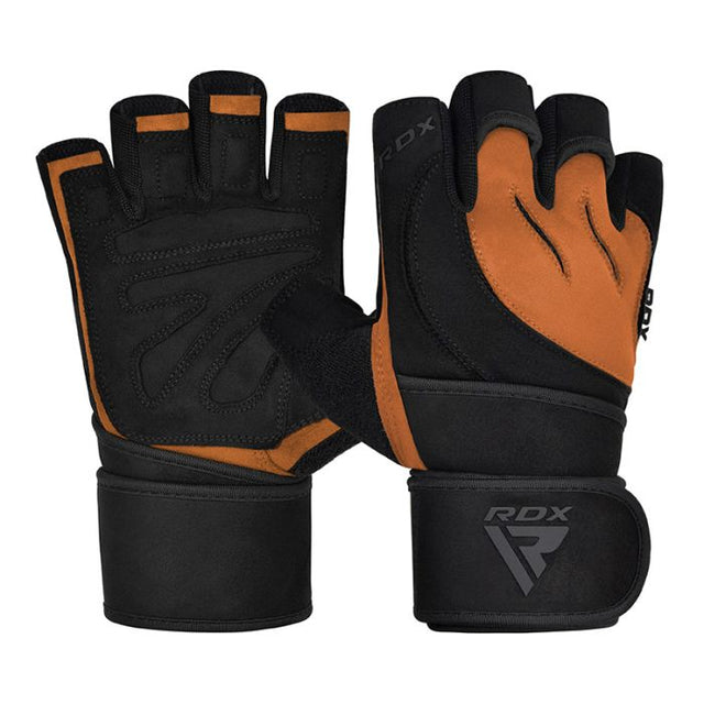 GYM GLOVE MICRO TAN/BLACK PLUS-L - TAN/BLACK,LARGE