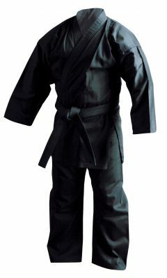 Giko Student Karate Uniform - Black Sizes 160-190cm (101-024) - 160cm - 160cm