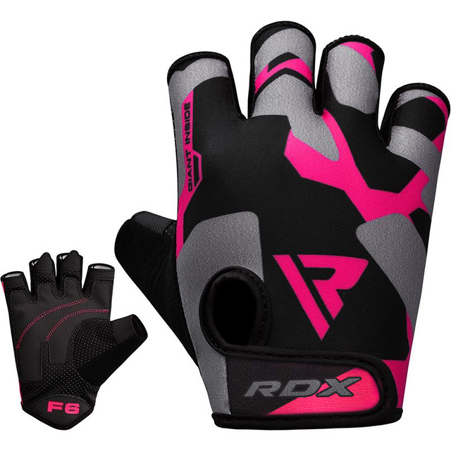 GYM GLOVES SUMBLIMATION F6 PINK-S - PINK,SMALL