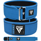 WEIGHT LIFTING STRAP BELT RX1 BLUE-XL - BLUE,XL