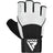 GYM WEIGHT LIFTING GLOVES W3 WHITE WITH EVA PADDING-S - WHITE,SMALL