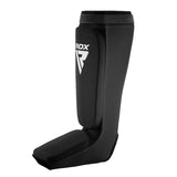 HOSIERY SHIN INSTEP FOAM BLACK/WHITE-L - BLACK/WHITE,LARGE