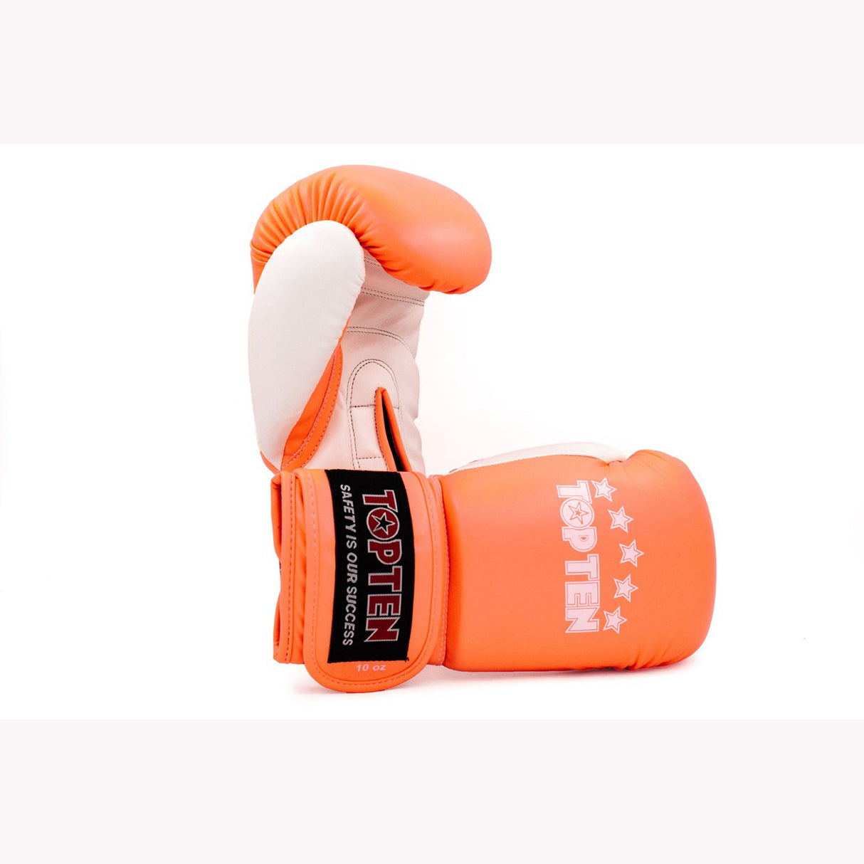 TOP TEN Boxing Gloves NKII Neon  (2269-35) - 10oz - Orange - 10oz,Orange