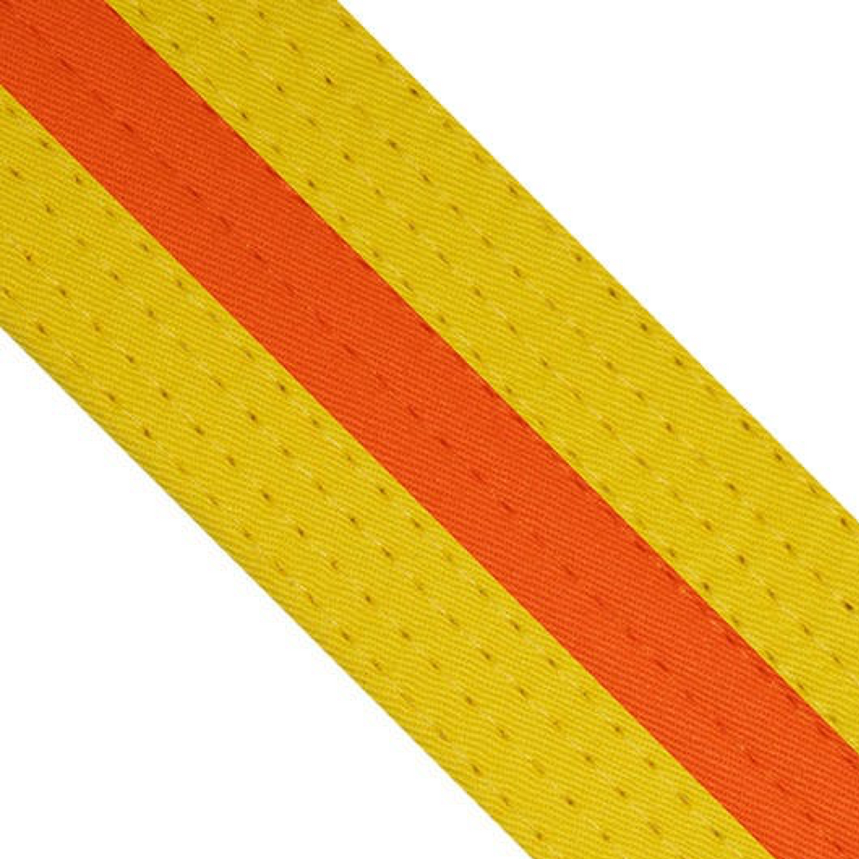 Belts - Coloured Belt With Coloured Stripe Adult - Yellow/Green Stripe,280CM