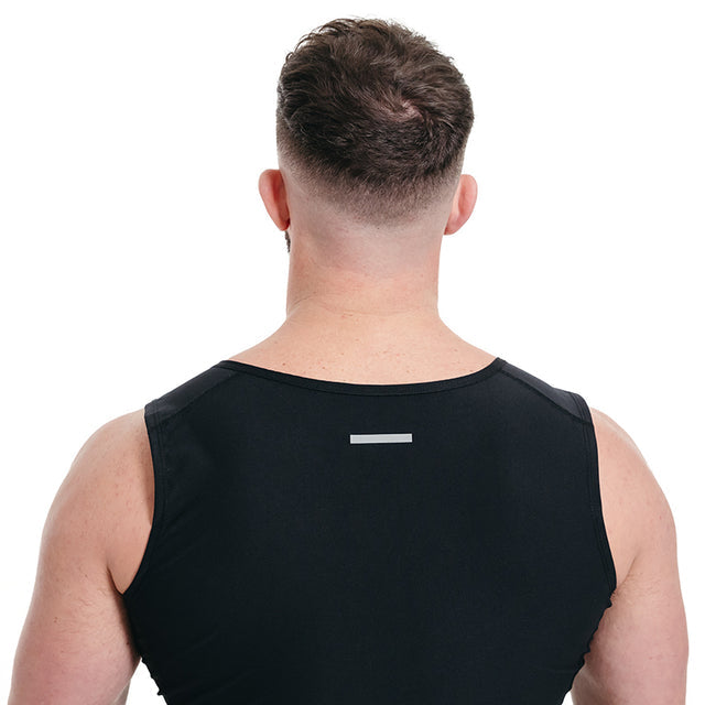 SWEAT VEST MENS M2 BLACK-XL - BLACK,XL