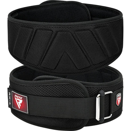 WEIGHT LIFTING BELT EVA CURVE RX4 BLACK-S - Small