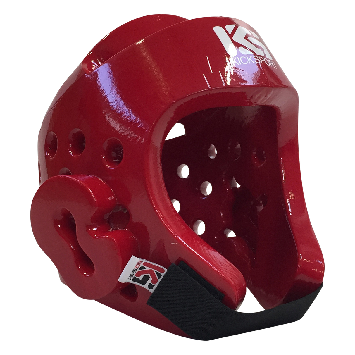 Kicksport "Fight" Dipped Foam Head Guard - Red Adult - XL - XL