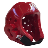 Kicksport "Fight" Dipped Foam Head Guard - Red Adult - XL - XL