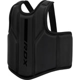 CHEST GUARD F6 MATTE BLACK PLUS-S/M - BLACK,S/M