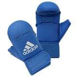 ADIDAS WKF MITT **WITH THUMB** BLUE MED