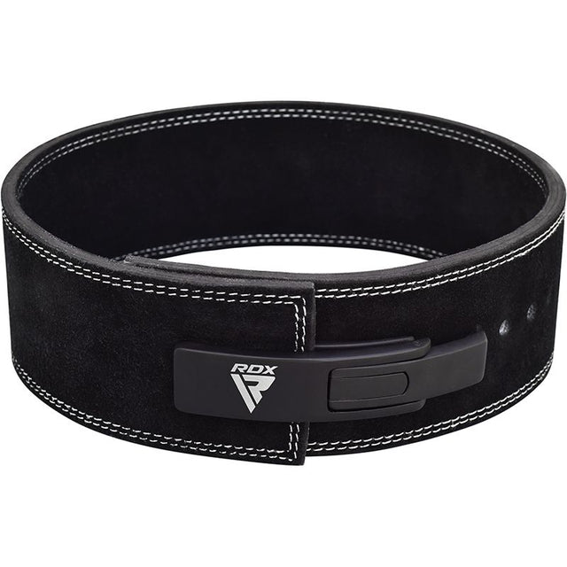 BELT PRO LIVER BUCKLE BLACK LEATHER PLUS-L - BLACK,LARGE