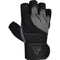 GYM GLOVE MICRO GRAY/BLACK PLUS-S - GRAY/BLACK,SMALL