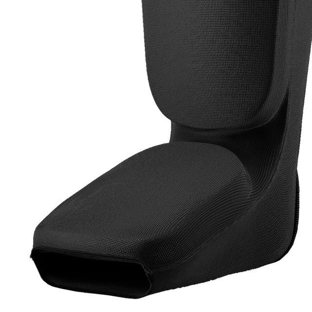 HOSIERY SHIN INSTEP FOAM BLACK/BLACK-L - BLACK/BLACK,LARGE