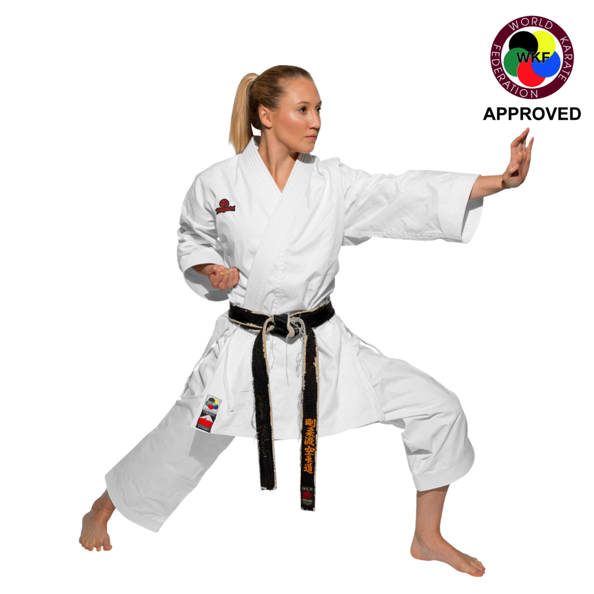 HAYASHI "Tenno YAMA" Kata Gi - WKF approved 160cm/165cm  (0291-1) - 160cm - 160cm