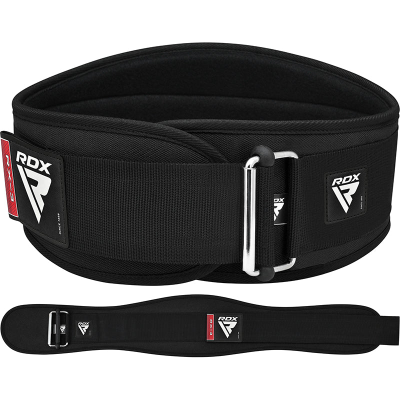 WEIGHT LIFTING BELT EVA CURVE RX3 BLACK-M - BLACK,MEDIUM