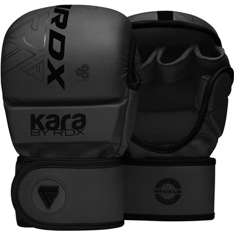 GRAPPLING GLOVES SHOOTER F6 MATTE BLACK PLUS-L/XL - L/XL