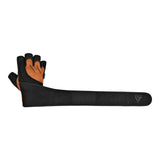 GYM GLOVE MICRO TAN/BLACK PLUS-L - TAN/BLACK,LARGE