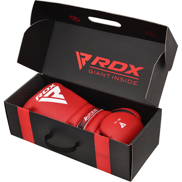 BOXING GLOVES PRO TRAINING APEX A4 RED-14OZ - 14oz