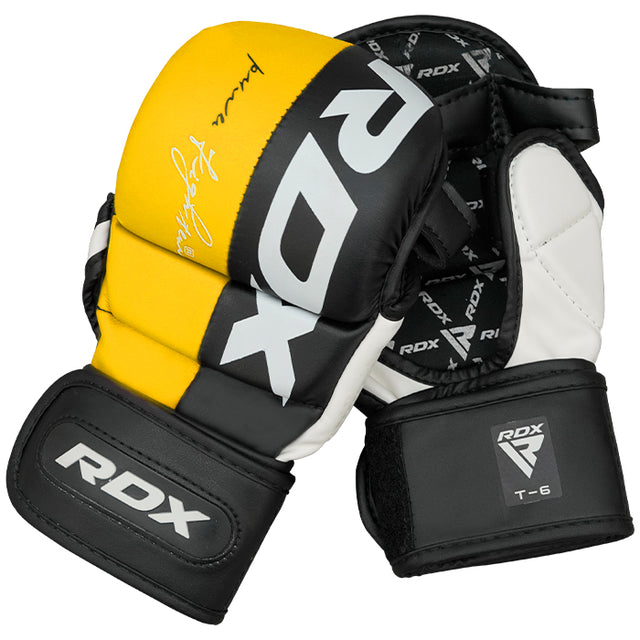 GRAPPLING GLOVE REX YELLOW T6 PLUS-XL - XL